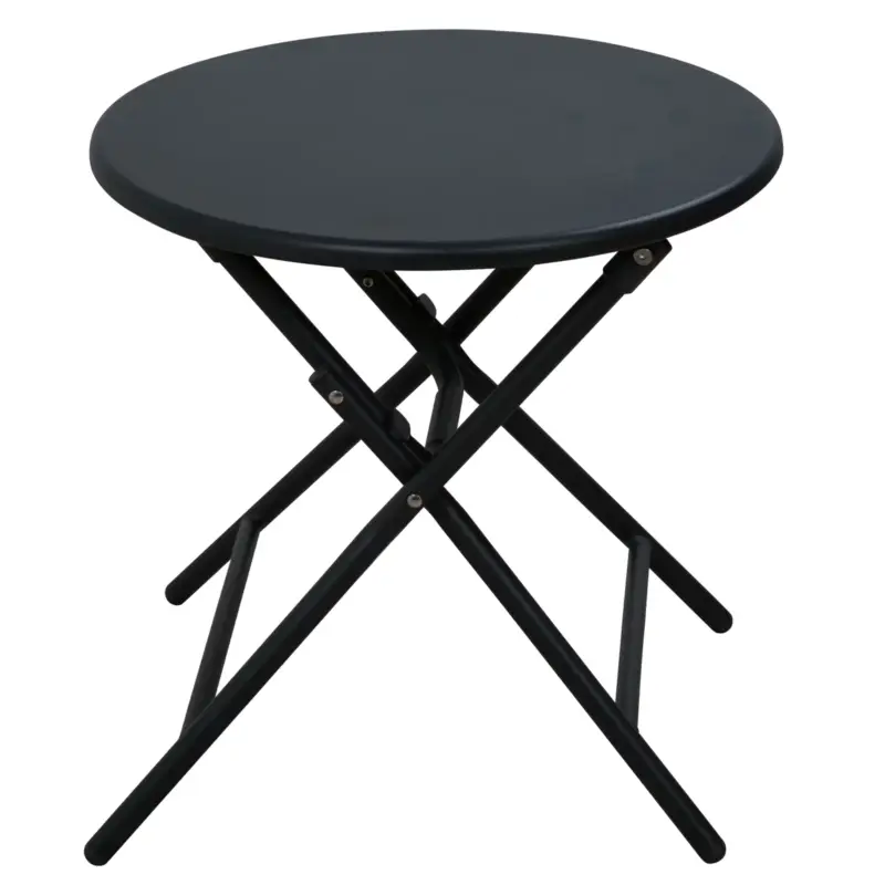 Sungörl Klapptisch 'Rio', anthrazit, Ø50 x H73 cm Preis Gesenkt