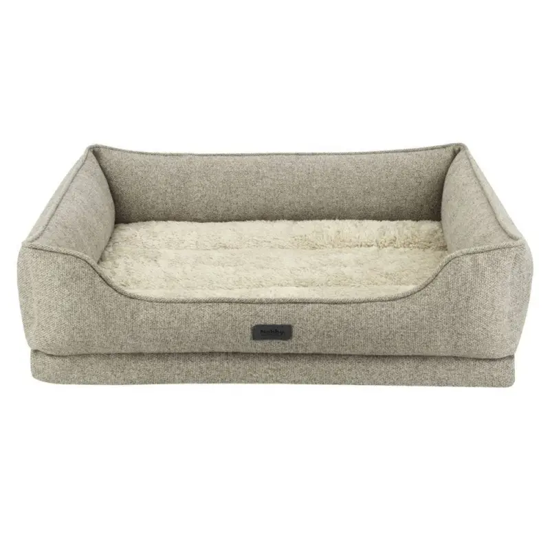 Heißes Angebot Nobby Orthopädisches Komfortbett 'Calbu', eckig, beige, ca. 71 x 56 x 16+5 cm