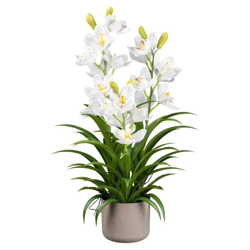 Top-Preis Kunstpflanze Cymbidie, Höhe ca. 70 cm