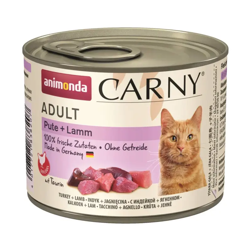 Neuheit Animonda Cat, Carny Adult Pute und Lamm, 200 g
