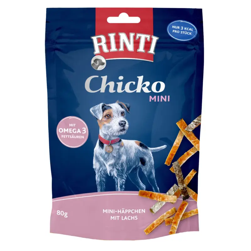 Finale Aktion Rinti Chicko Mini Häppchen, Lachs, 80 g