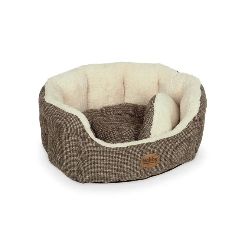 Schneller Versand Nobby Komfortbett 'Alba', braun, ca. 45 x 40 x 19 cm