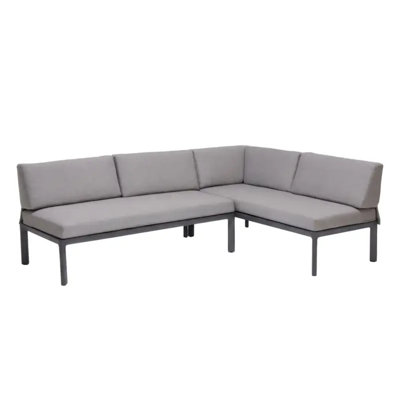 Preisknaller ScanCom Ecklounge 'Dalgas', grau