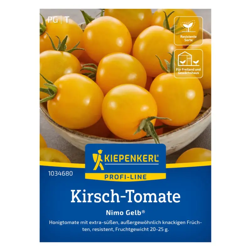 Billig Kiepenkerl Saatgut Kirsch-Tomate 'Nimo Gelb®'