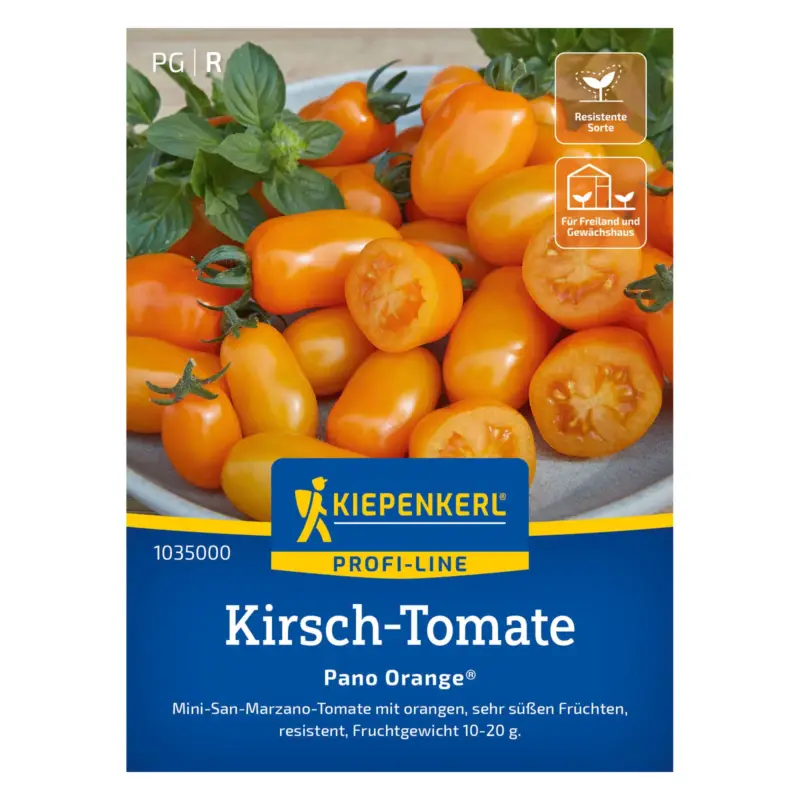 Neu Im Sortiment Kiepenkerl Saatgut Kirschtomate 'Pano Orange®', orange