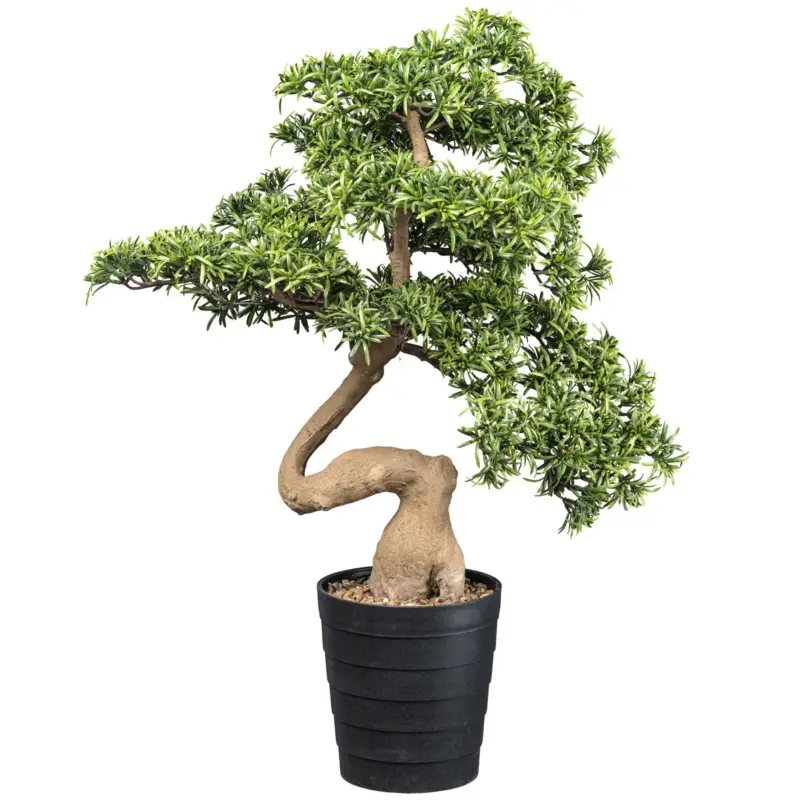 Knallerangebot Künstliche Bonsai-Steineibe, Höhe ca. 90 cm