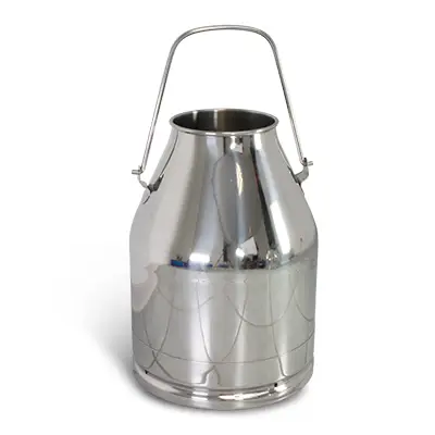 Melkeimer Edelstahl 30 Liter Schneller Versand