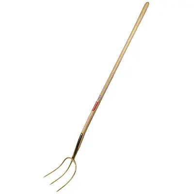 Streugabel 3 Zinken 26x20 cm mit Stiel Neu
