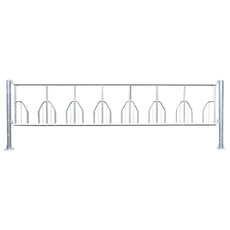 Abverkauf Palisadenfressgitter 7 Plätze 5 m