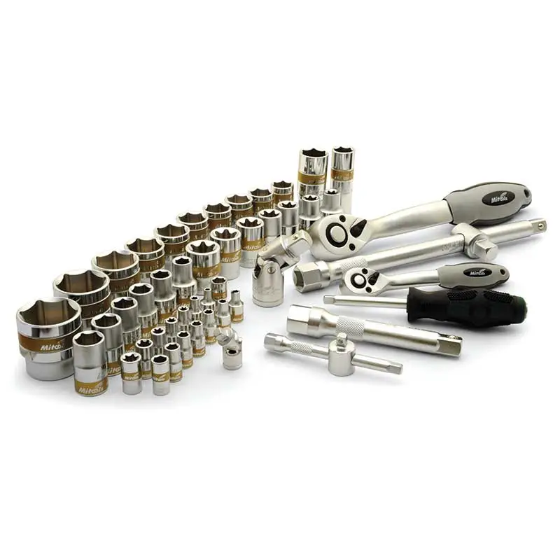 Ratschen-Steckschlüssel-Satz 1/4" und 1/2" Meistverkauft