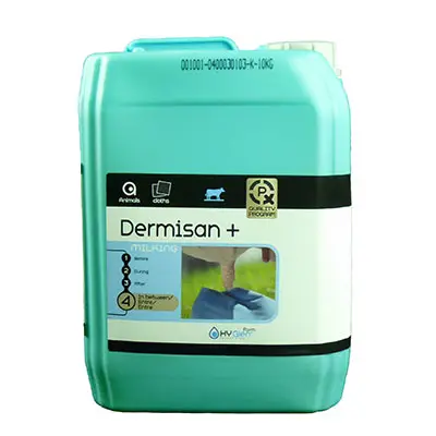 Neu Dermisan plus zum desinfizieren der Eutertücher 10 kg