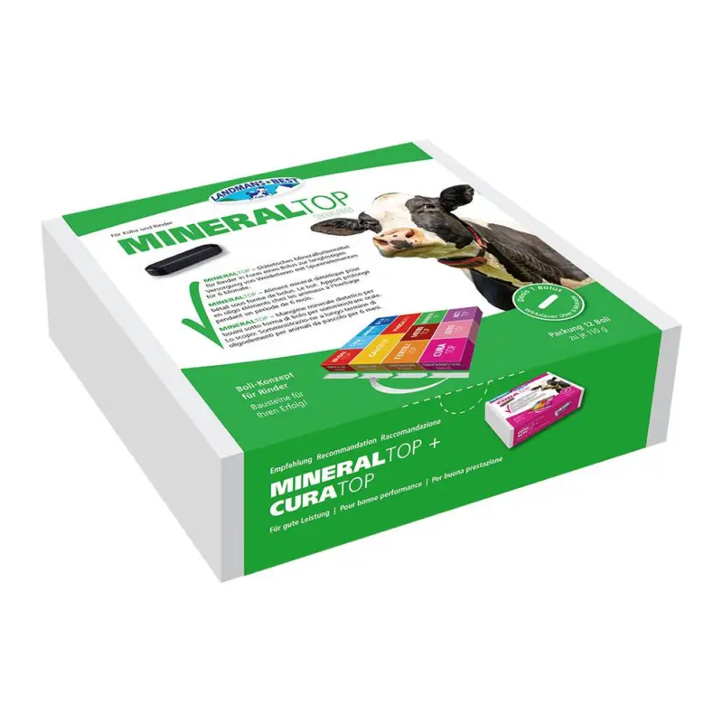 Ausverkauf MINERALTOP Bolus (12 Boli) - Spurenelemente Bolus | Landsmans Best