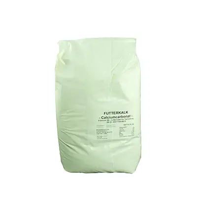 Abverkauf Kohlensaurer Futterkalk 98 39% Ca 23 kg