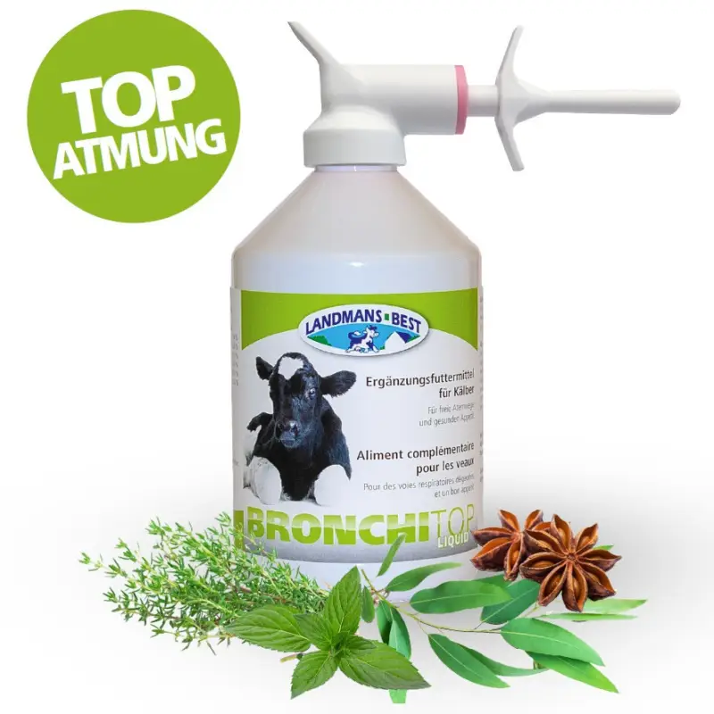 BRONCHITOP Liquid (500 ml) | Kälberhusten Liquid Ausverkauf