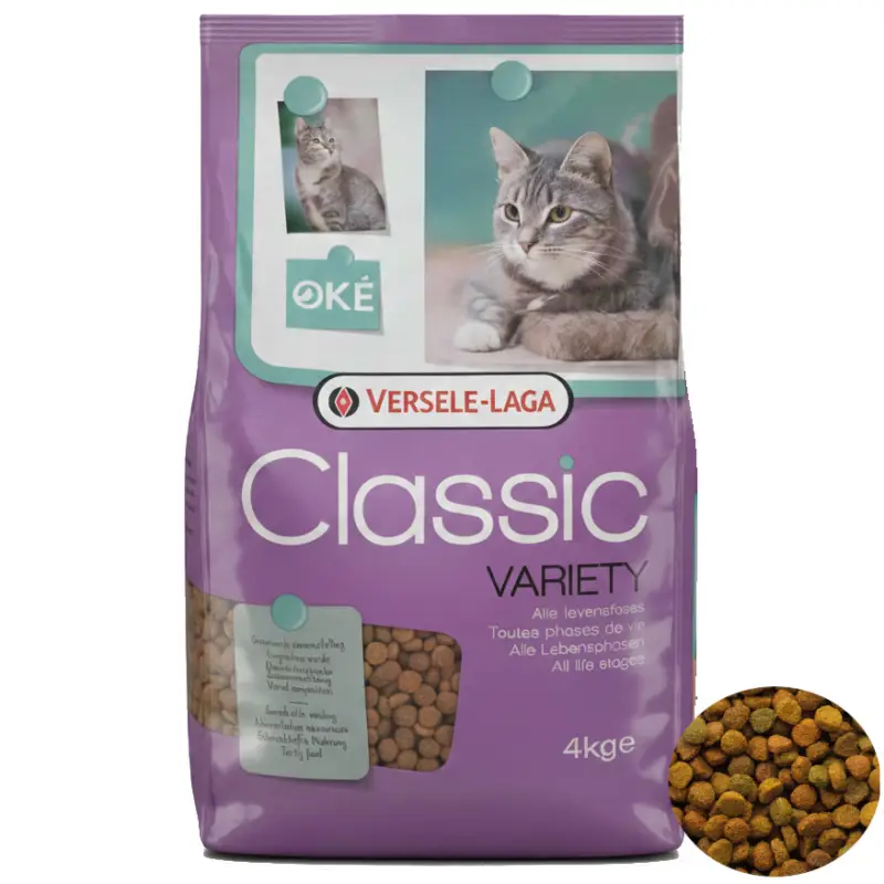 Direkt Vom Hersteller Katzenfutter 4 kg Classic Variety–Alleinfuttermittel | Versele-Laga Classic
