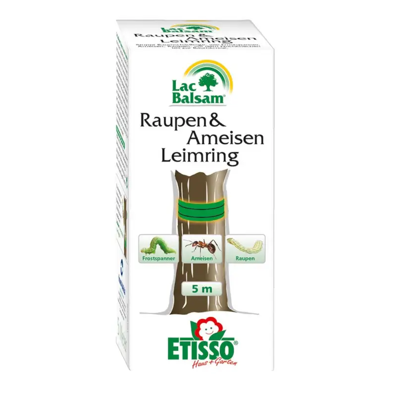 Etisso LacBalsam Raupen und Ameisen Leimring 5m Schneller Versand