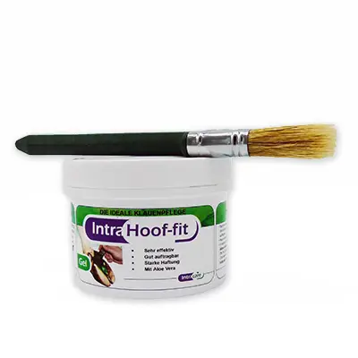 Angebot Hufgel Intra Hoof-fit Gel 330 ml mit Pinsel