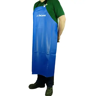 Ausverkauf Melkschürze DeLaval blau