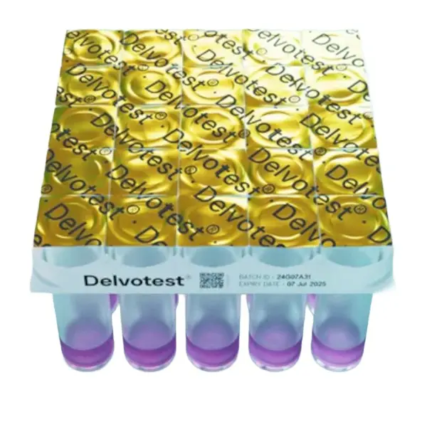 Delvotest® T 25 Ampoulen – Hemmstofftest Milch zur Erkennung von Antibiotikarückständen Markenprodukt