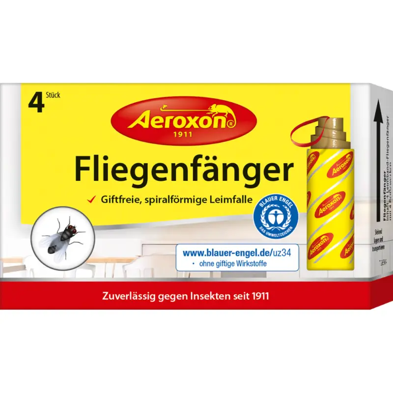 Sichere Zahlung Fliegenfänger Leim Spirale 4 Stück