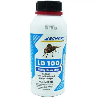 Nur Heute LD 100 B 500 ml gegen Fliegen 350m²