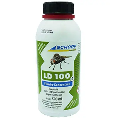 LD 100 G 500 ml gegen Fliegen 350m² Heißes Angebot