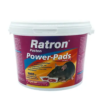 Rattengift Power-Pads 1 kg 29 ppm Rattengift / Mäusegift Sachkundenachweispflichtig Must-Have
