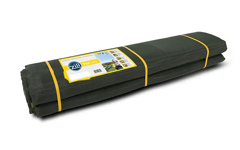Zilltec240® Siloschutzgitter | grün | 240 g/m² | 8x10 m Neue Kollektion