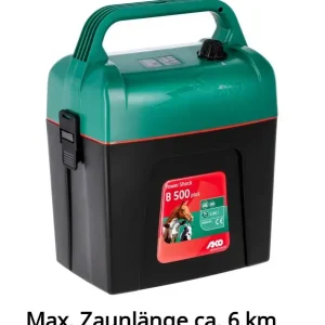 AKO Weidezaungerät Power B 500 plus 9V 0,5 Joule Begrenztes Angebot