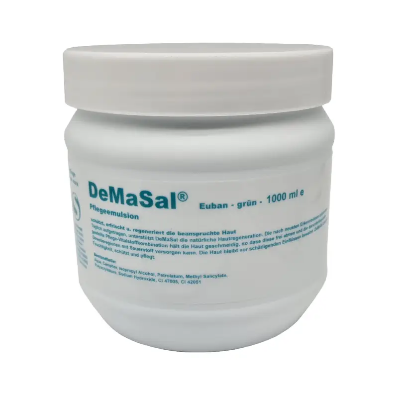 Eutersalbe DeMaSal® Euban grün 1kg für die Tierpflege Meistverkauft
