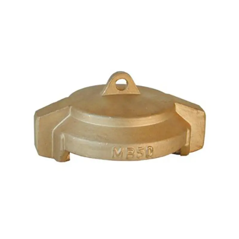 Tankwagenkupplung Blindkappe MB 80 3" / 102 mm Messing Neu Im Sortiment