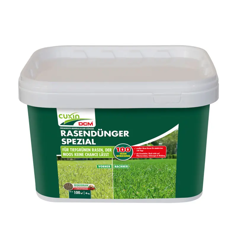 Billig Rasendünger Spezial4 kg - ca. 100 m² - Cuxin DCM