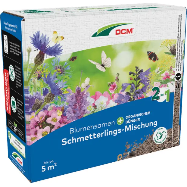 Blumensamen Schmetterlings-Mischung 265g - Cuxin DCM Jetzt Kaufen