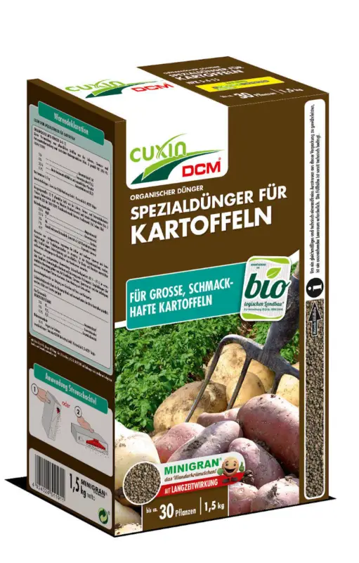 Günstig Spezialdünger für Kartoffeln 1,5 kg - Cuxin DCM