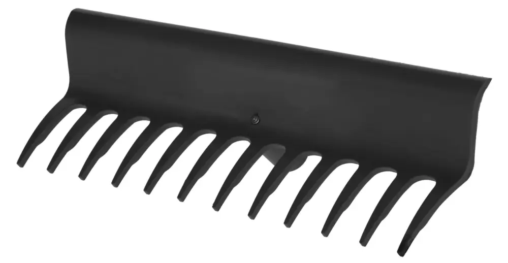 Boxenrechen schwarz 40cm ohne Stiel Aktuell
