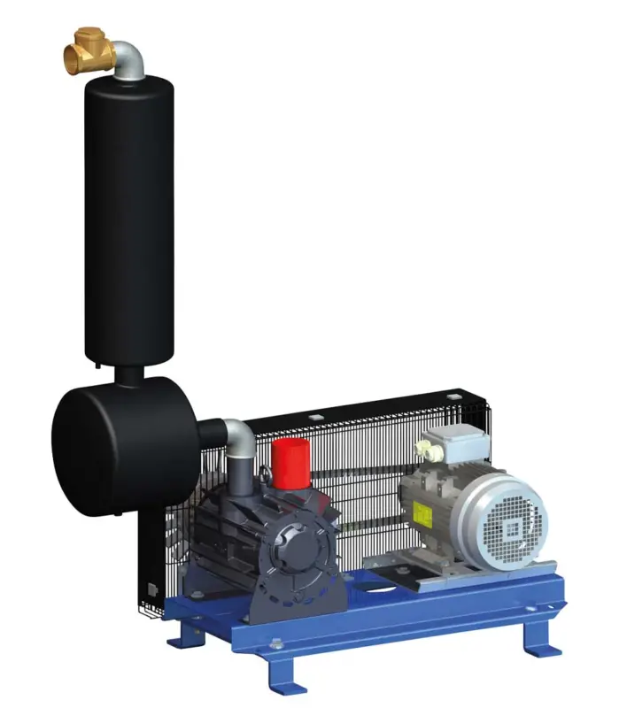 Preiswert Vakuumpumpe GPV 1500 1.500 ltr/min, 4 Kw für Melkanlage