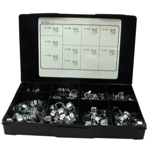 Schlauchschellen Set 6-17 mm 100 Stück Solange Der Vorrat Reicht