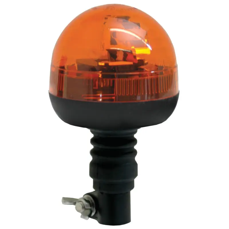 Markenware Rundumleuchte Halogen, flexibler Fuß, 12/24V