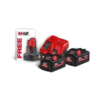 Aktuell Akku Starterset 2 x 8.0 Ah 18V M18HNRG-802 Milwaukee®