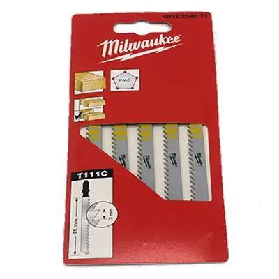 Zertifiziert Stichsägeblatt Holz u. Kunststoff 75x3mm Milwaukee®