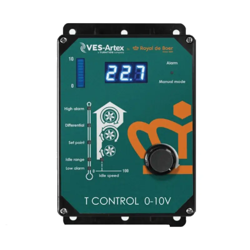 Steuerung T-Control 0-10VDC für Blast fan 50" Direct Drive 400V Versand Am Gleichen Tag