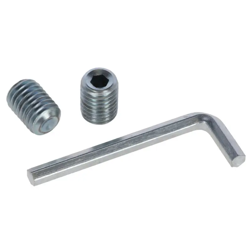 2 Schrauben und Schlüssel für Sensenringe Set Neue Ware