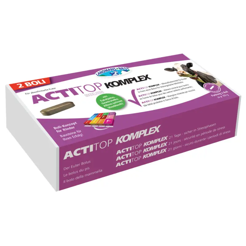 Markenware ACTITOP KOMPLEX Bolus (6 Boli) - Euter Bolus | LANDMANS BEST
