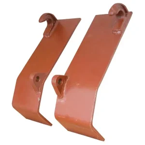 Kuppelplattensatz für Frontladergeräte | rechts und links | gebogen | 510 mm Schnäppchen