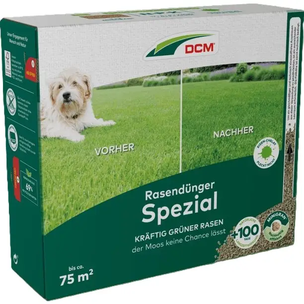 Top-Preis Rasendünger Spezial | 3 kg - ca. 100 m² | Cuxin DCM