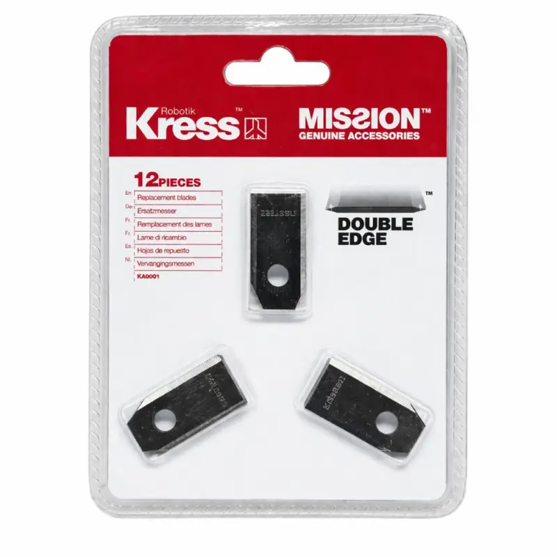 Messer-Set für KRESS-Mähroboter| KA0001 | 12 Stück Neu