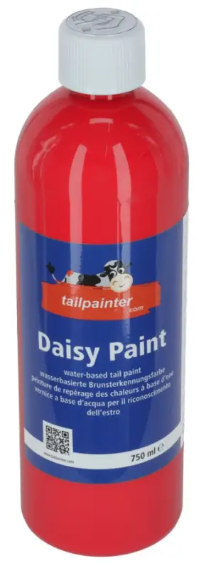 Brunsterkennungsfarbe Daisy Paint | rot | 750 ml Preisreduziert