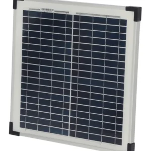 Top-Preis Solarmodul 20 W | für 12 Volt Akku | inkl. Edelstahlhalterung | für Weidezaunbetrieb