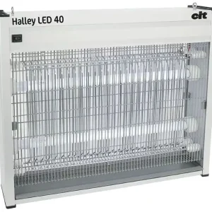 Neuheit cit Fliegenvernichter Halley LED 40 | grün | IPX4 |Wirkungsbereich ca. 250 m²