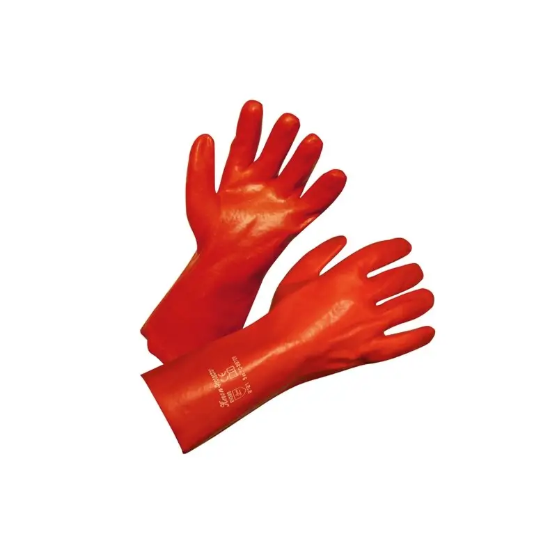 Beliebt Schutzhandschuh PVC 35 cm Gr. 10